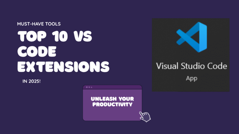YouTube Thumbnail Top 10 VS Code Extensions