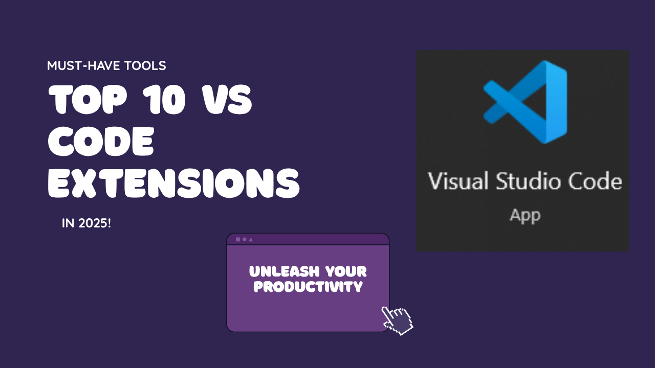 YouTube Thumbnail Top 10 VS Code Extensions