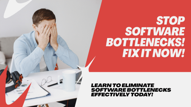 YouTube Thumbnail STOP Software Bottlenecks! Fix It Now!