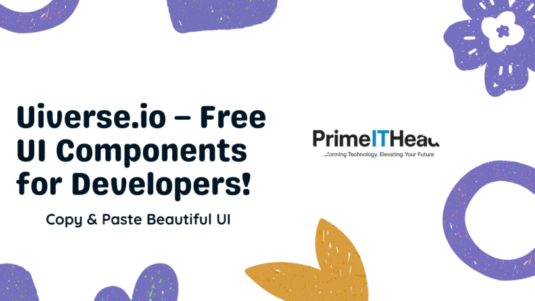 Free Open Source UI Elements for Modern Web Projects